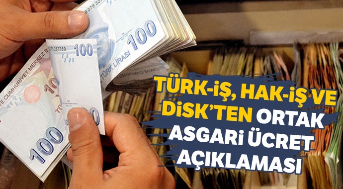 Asgari ücrette karar tarihi belli oldu